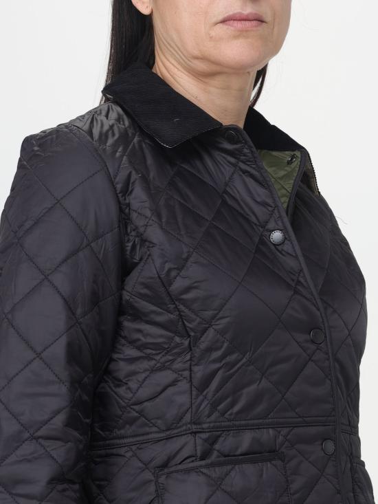 25FW 바버 DEVERON 데브론 퀼티드 자켓 LQU1012 BK91 Black - BARBOUR