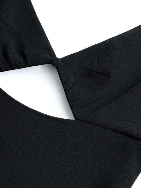  아미 숏 원피스 FDR101273 001 NOIR - AMI