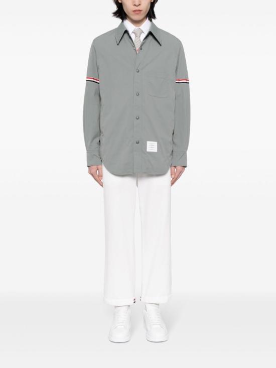  톰브라운 긴팔 셔츠 MJO067A04391 035 MED GREY - THOM BROWNE