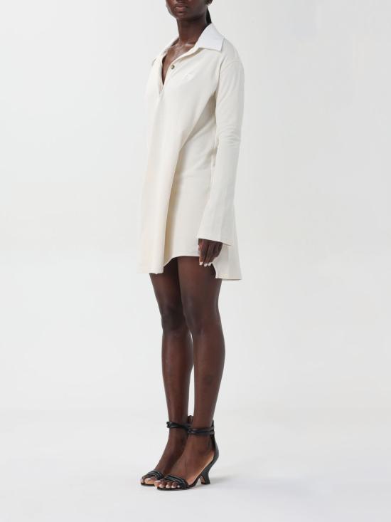  쿠레쥬 숏 원피스 224JBD073JS0141 0079 Beige - COURREGES