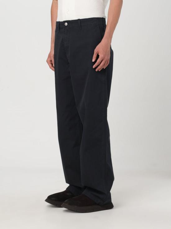 25FW 버버리 코튼 팬츠 스트레이트 팬츠 8083619 Black - BURBERRY