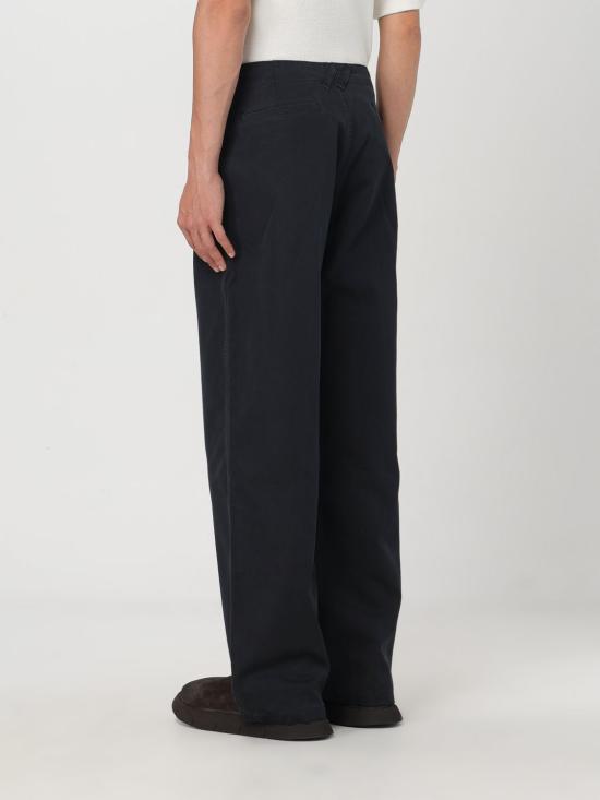 25FW 버버리 코튼 팬츠 스트레이트 팬츠 8083619 Black - BURBERRY