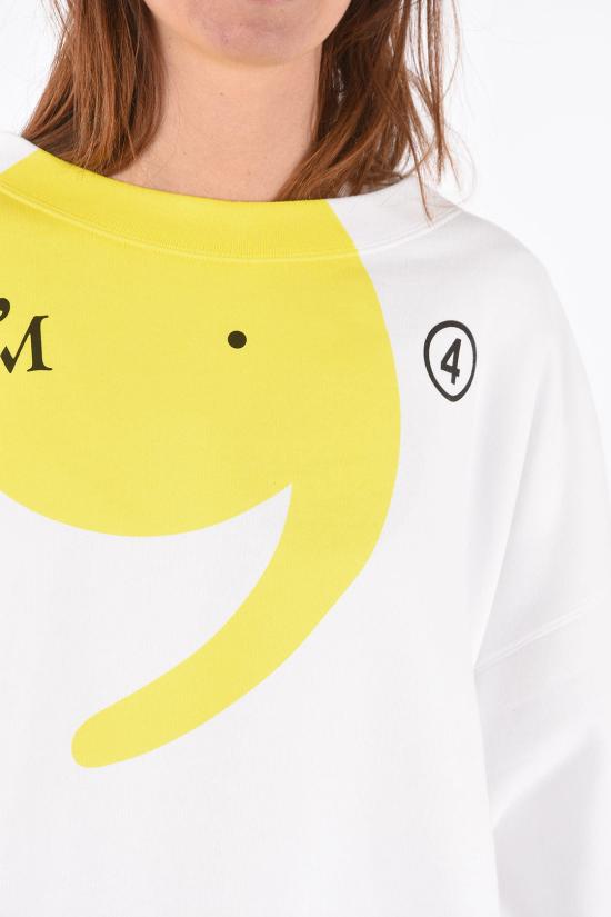  마르지엘라 긴팔 티셔츠 S51GU0106 S25322 100 White - MAISON MARGIELA