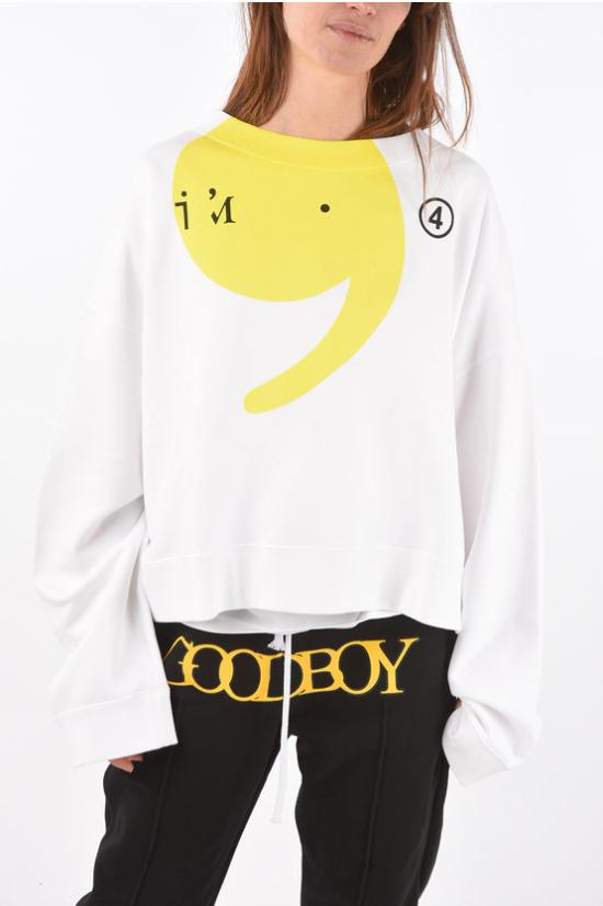  마르지엘라 긴팔 티셔츠 S51GU0106 S25322 100 White