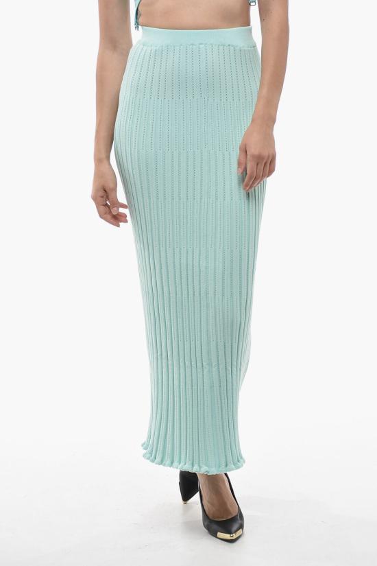  에어론 롱 스커트 AW23RSSK159430332 Light blue