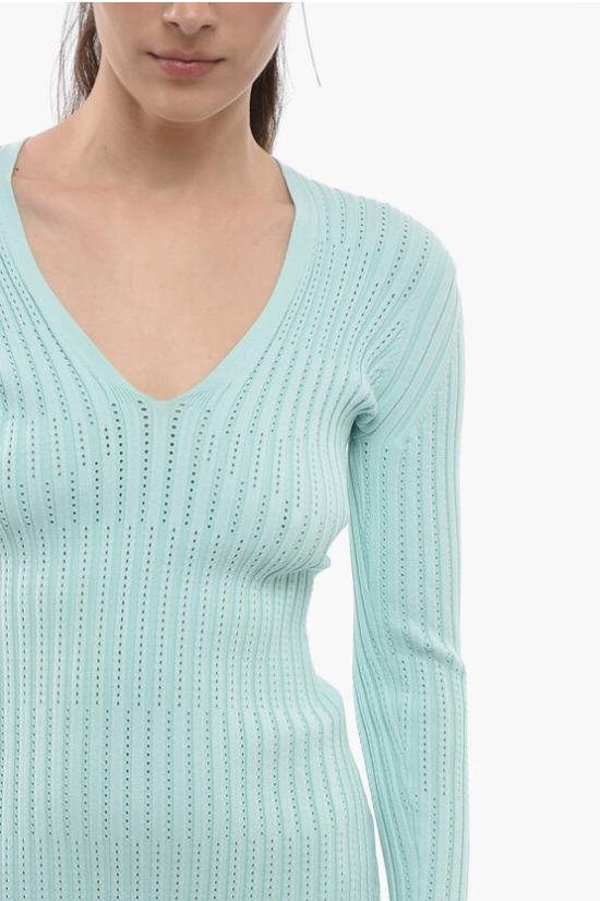  에어론 숏 원피스 AW23RSDR406430332 03 Light blue - AERON