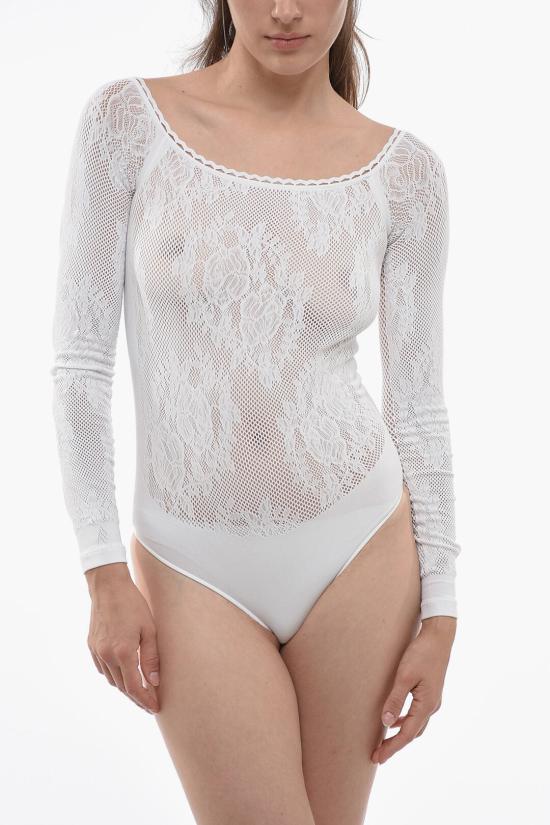  디 아티코 긴팔 티셔츠 231WCY08 PA26 001 White