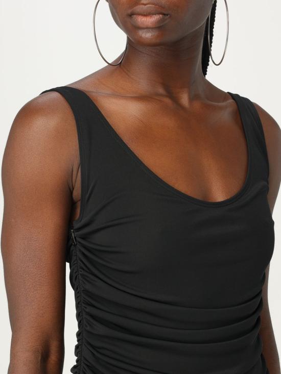  뮈글러 숏 원피스 24S1RO15866009 1999 Black - MUGLER