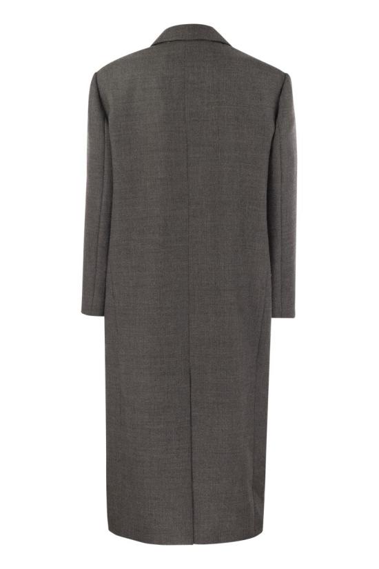 24FW 브루넬로 쿠치넬리 코트 MD5739860P GREY - BRUNELLO CUCINELLI