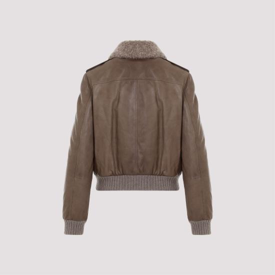 24FW 브루넬로 쿠치넬리 무톤 MPNOC7416P BROWN - BRUNELLO CUCINELLI