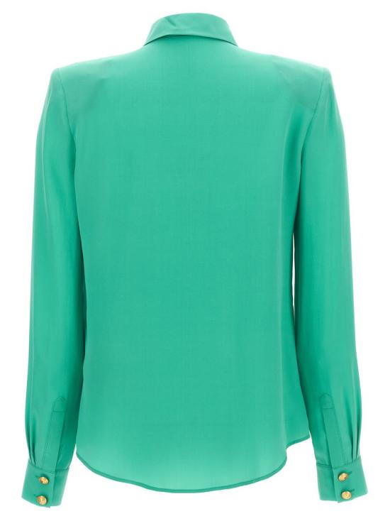 24FW 발망 셔츠 DF1HS050SD427CN BLUE - BALMAIN