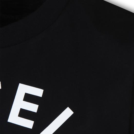  [키즈] 스텔라 맥카트니 티셔츠 TV8P61 Z0434 930 BLACK - STELLA MCCARTNEY