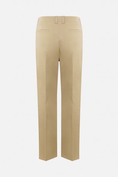  생로랑 스트레이트 팬츠 786680Y1A622965 Beige - SAINT LAURENT