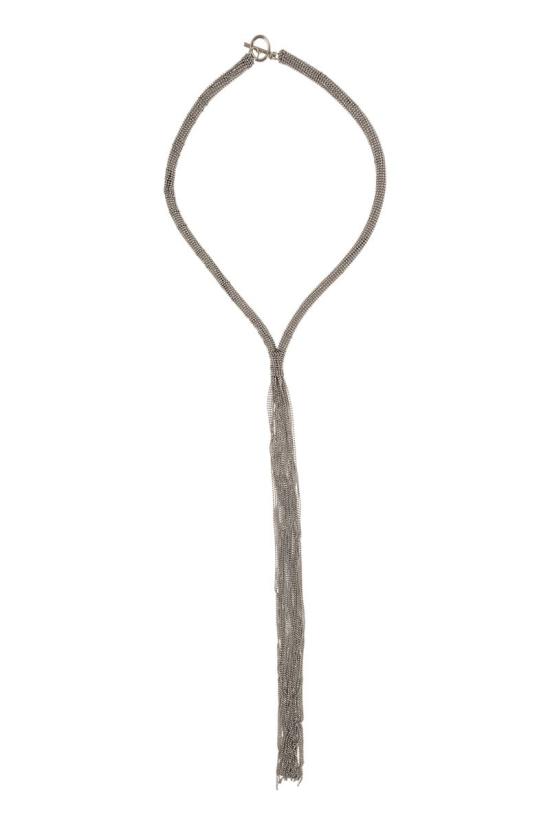 24FW 브루넬로 쿠치넬리 목걸이/팬던트 MCOW9G221 C736 SILVER