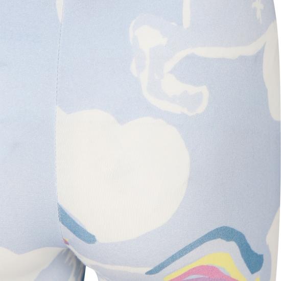  [키즈] 스텔라 맥카트니 레깅스 TT6B50 Z1353 602MC LIGHT BLUE - STELLA MCCARTNEY