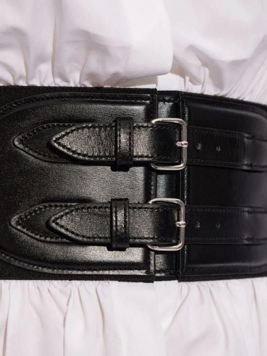 24FW 알라이아 롱 원피스 AA9R13426T611 000 BLANC - ALAIA