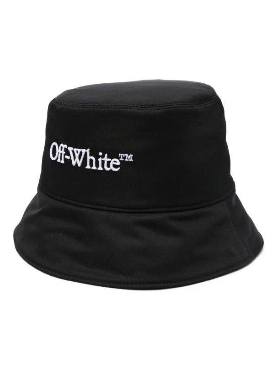 24FW 오프화이트 버킷햇 OWLB021C99FAB005 1001 BLACK WHITE