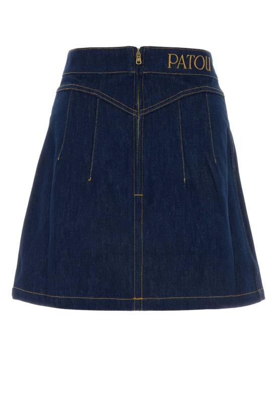 26SS 파투 데님 스커트 SK0420008 602D Blue - PATOU