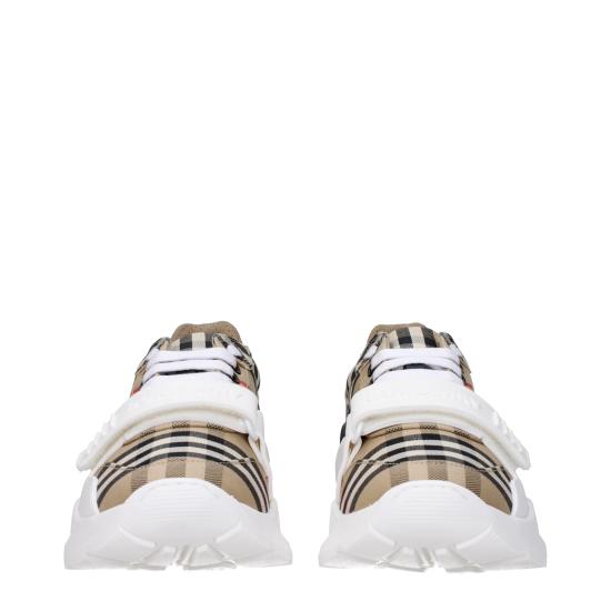 25FW 버버리 빈티지 체크 벨크로 스니커즈 8050509 - BURBERRY