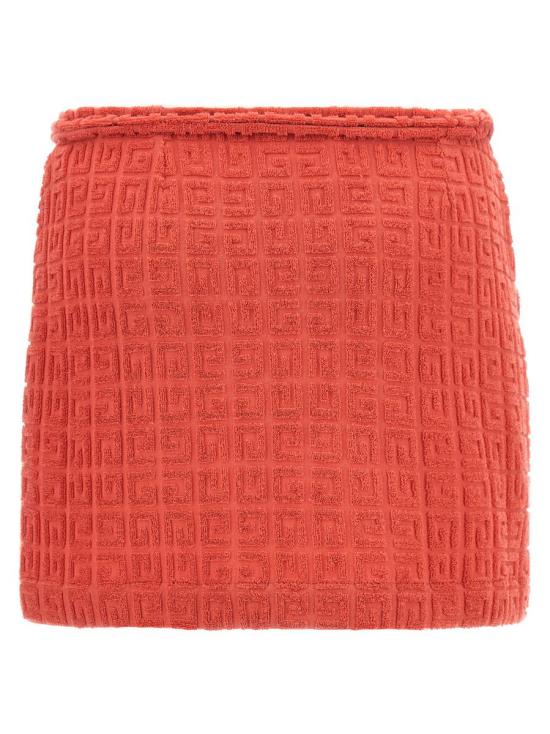 24FW 지방시 숏 스커트 BW40V03103685 RED - GIVENCHY