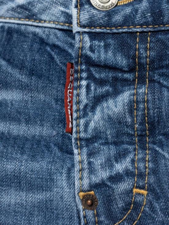  디스퀘어드2 데님 팬츠 S75LB0954 S30309 470 NAVY BLUE - DSQUARED2