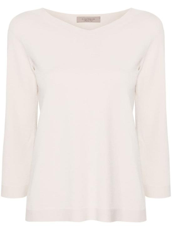  디익스테리어 긴팔 티셔츠 58252 10 LINEN