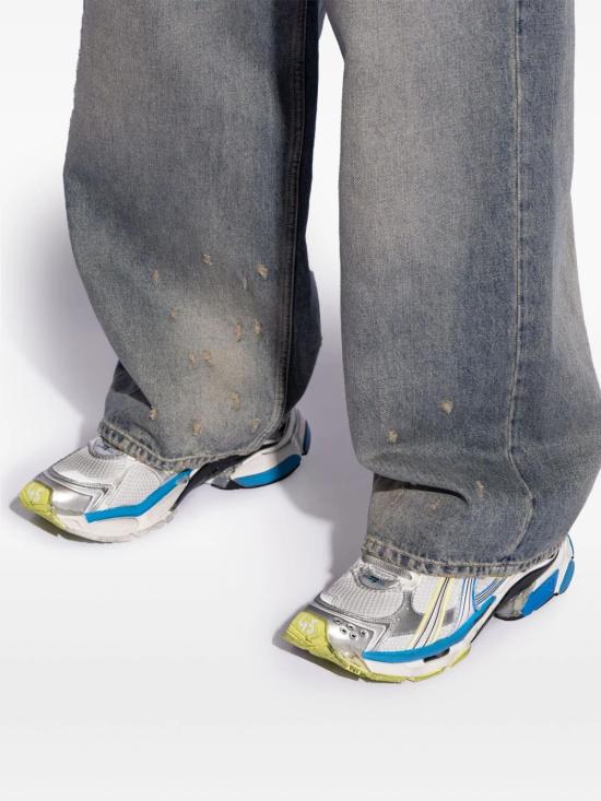 24FW 발렌시아가 러너 772774 W3RMU9074 White yellow blue - BALENCIAGA