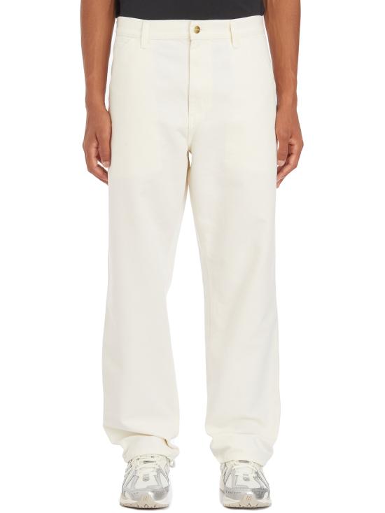 25SS 칼하트 트레이닝/조거 팬츠 II031497D60232 Cream - CARHARTT