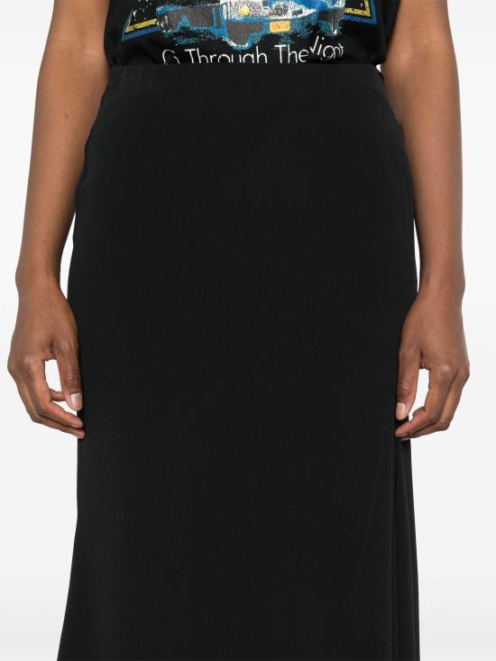  이자벨마랑 롱 스커트 JU0213FAB2J02I 01BK BLACK - ISABEL MARANT