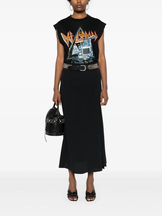  이자벨마랑 롱 스커트 JU0213FAB2J02I 01BK BLACK - ISABEL MARANT