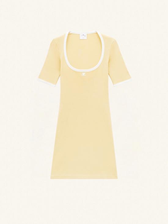  쿠레쥬 숏 원피스 124JRO358JS0070 B105