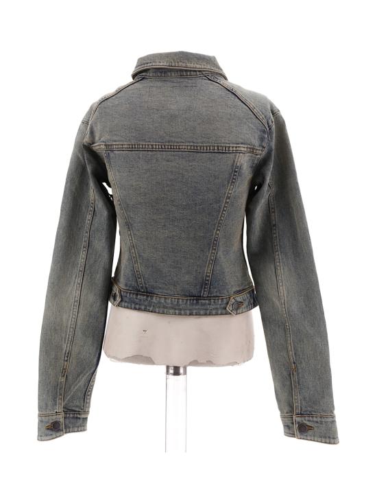 24FW 엔타이어 스튜디오 데님 자켓 ES2429SW 000 SURWAV SURFACE WAVE - ENTIRE STUDIOS