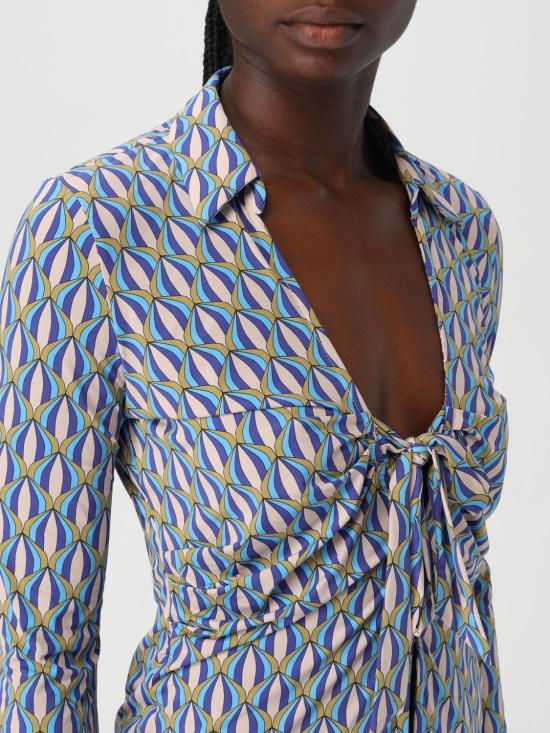 25FW 말리파르미 블라우스 JM550970629 D8011 Blue - MALÌPARMI