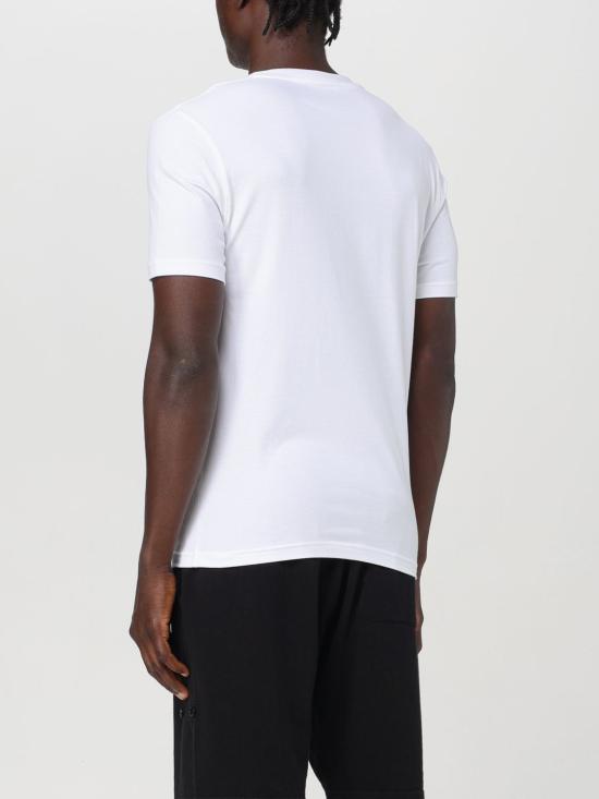  모스키노 반팔 티셔츠 07182039 1001 White - MOSCHINO
