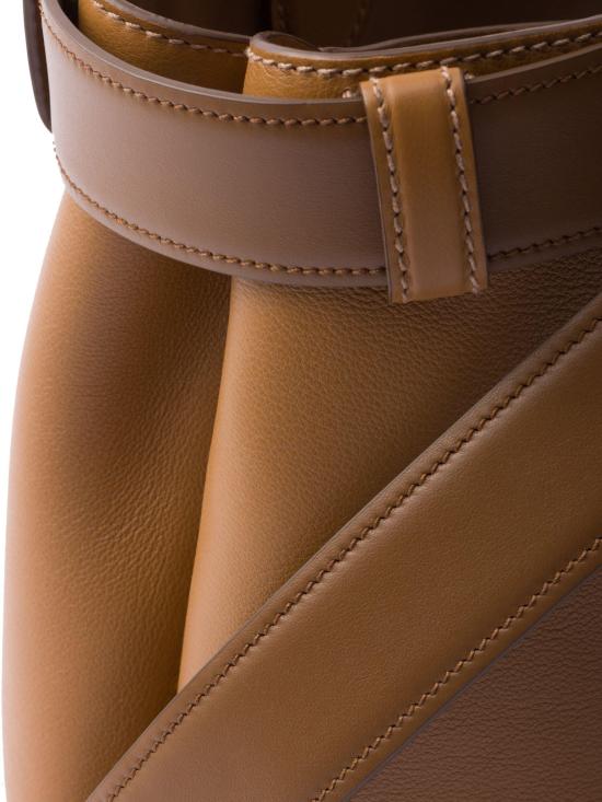  프라다 버클 미디엄 스웨이드 핸드백 1BA434VOBO2CY9 F03BH CARAMEL 0 - PRADA