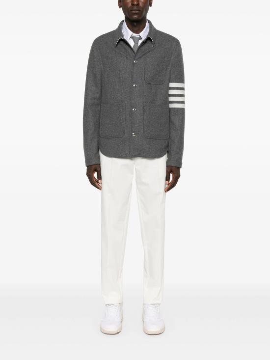 24FW 톰브라운 자켓 MJO220UF0522 035 MED GREY - THOM BROWNE