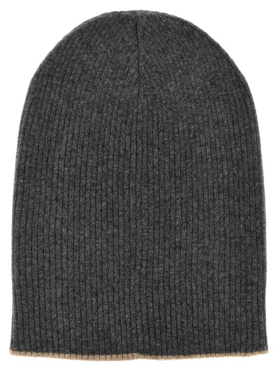 25FW 브루넬로 쿠치넬리 비니 M2293600CO218 Gray - BRUNELLO CUCINELLI