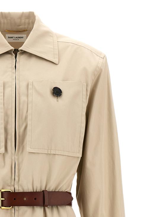  생로랑 미디 원피스 786557Y3A999257 - SAINT LAURENT