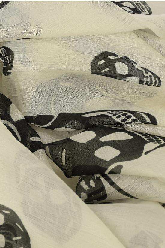  알렉산더 맥퀸 머플러/스카프 110640 4Q060 9260 White - ALEXANDER MCQUEEN