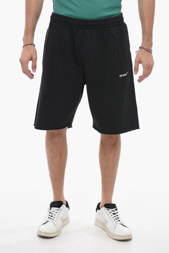  오프화이트 숏팬츠 OMCI006C99FLE0051001 Black