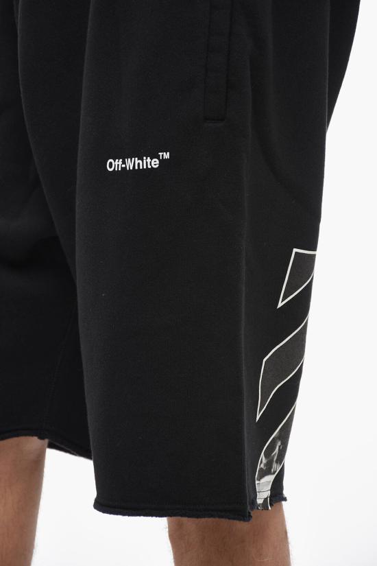  오프화이트 숏팬츠 OMCI006C99FLE0051001 Black - OFF WHITE