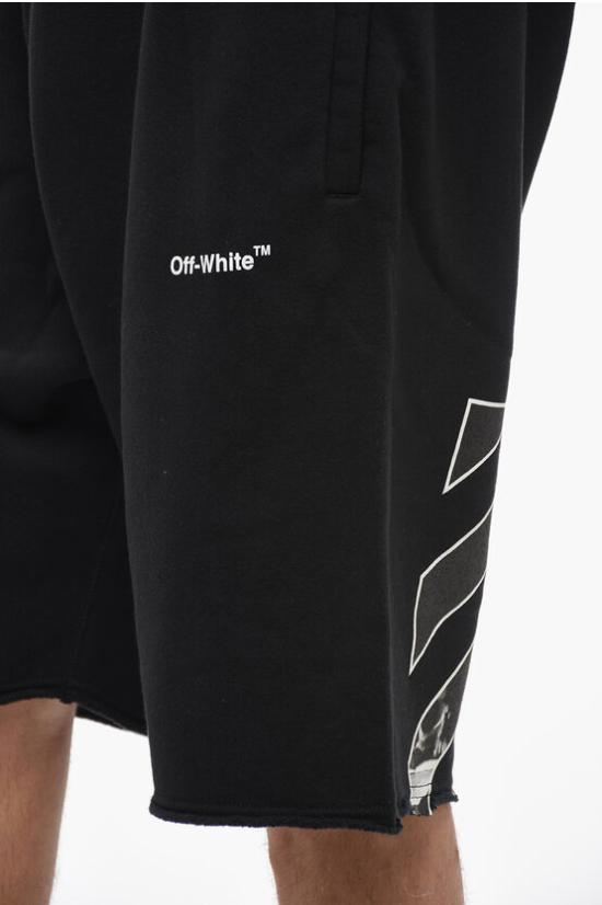  오프화이트 숏팬츠 OMCI006C99FLE0051001 Black - OFF WHITE