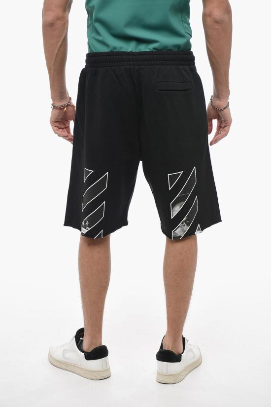  오프화이트 숏팬츠 OMCI006C99FLE0051001 Black - OFF WHITE