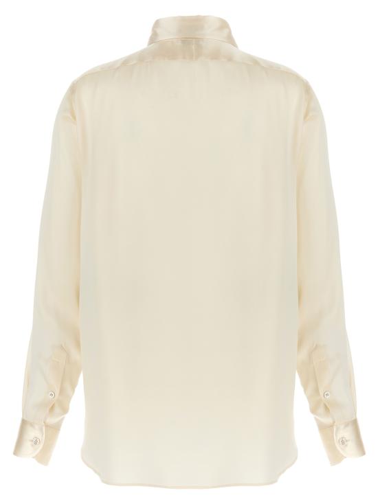 25FW 톰포드 블라우스 CA3269FAX1191AW035 White - TOMFORD