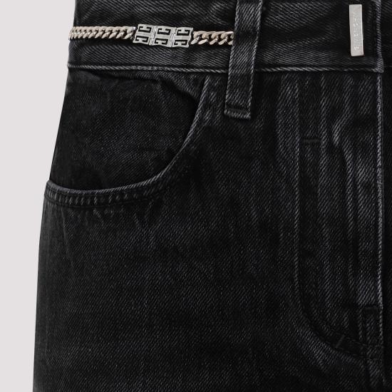 24FW 지방시 스트레이트 팬츠 BW513J5Y3P 001 BLACK - GIVENCHY