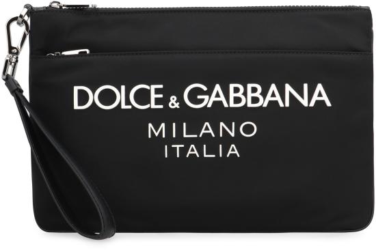 24FW 돌체앤가바나 클러치/파우치 BP3259AG182 8B956 NERO NERO - DOLCE & GABBANA