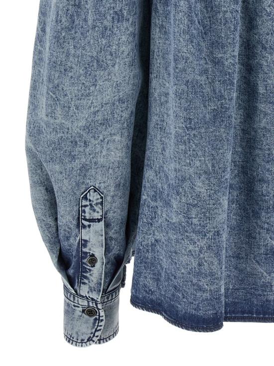 24FW 이자벨마랑에뚜왈 블라우스 CH0005FEB3H01E30BU BLUE - ISABEL MARANT ETOILE