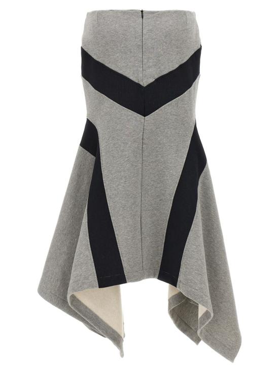 24FW 디 아티코 롱 스커트 247WCS254JF03183 GRAY - THE ATTICO