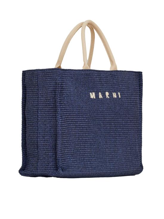 24FW 마르니 토트백 HFSHMP0078U0P386000B90 Blue - MARNI
