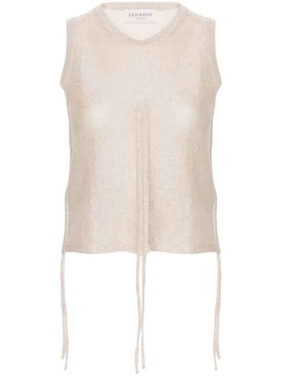  에르마노 피렌제 민소매 티셔츠 D44EL050EA5MF333 00003 ECRU